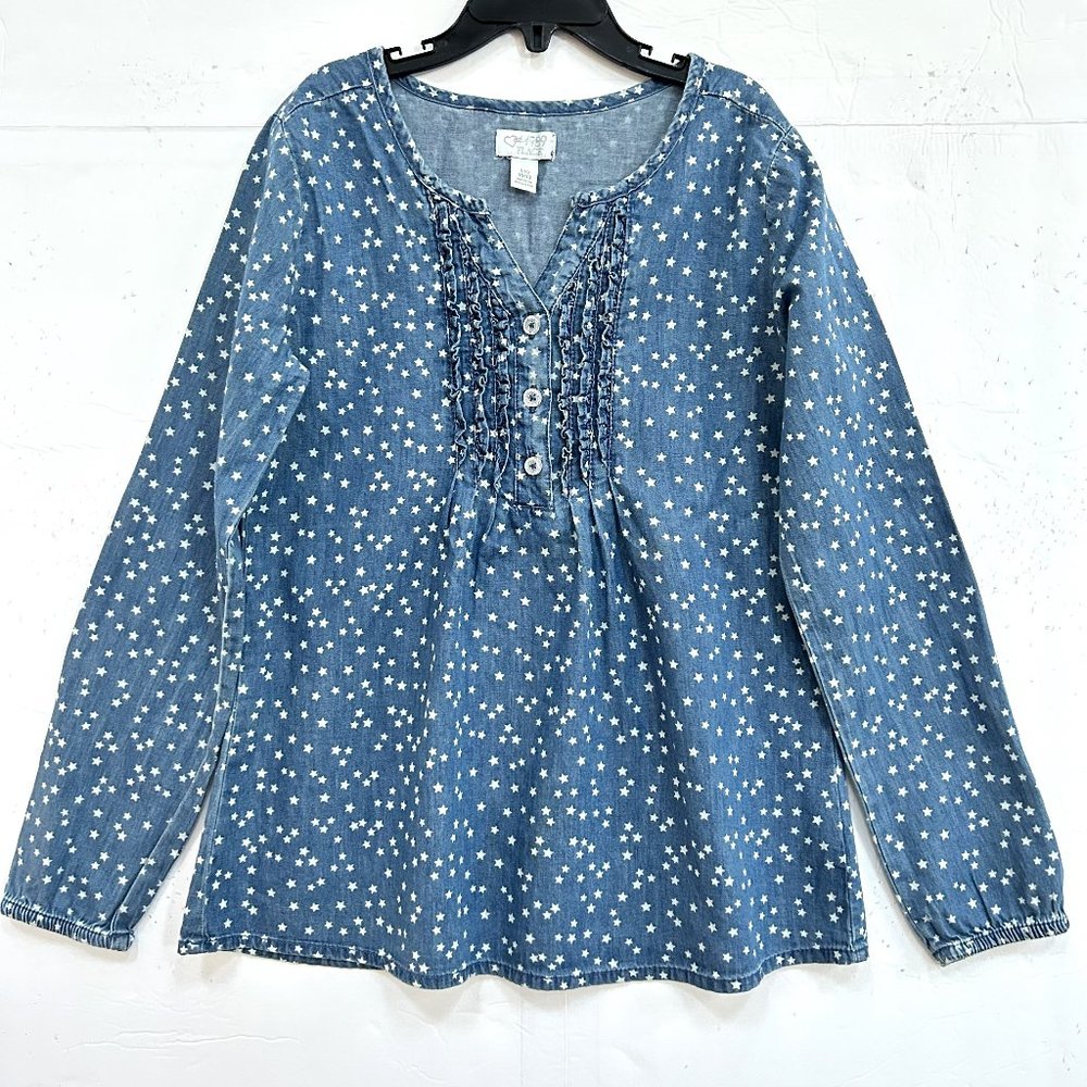 GAP KIDS Constellations Starry Sky Cotton Blouse Shirt